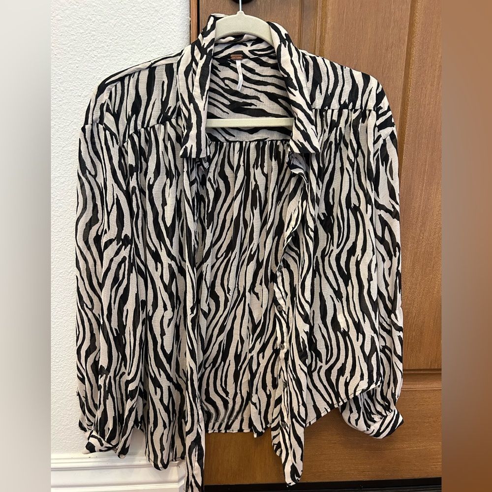Free People Button Up